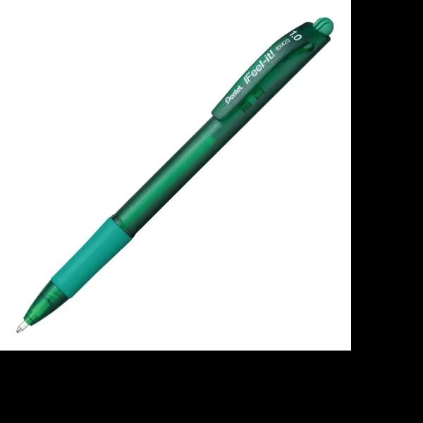 BOLIGRAFO FEEL-IT BX420 1.0MM VERDE PENTEL PZA